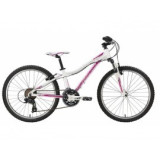Bicicleta copii Senza 24 Deep Violet Aqua Teal Pearl White, Silverback