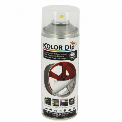 Spray vopsea cauciucata Kolor Dip Transparent Shine 400ml foto