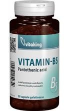 Vitamina B5 (Acid Pantotenic) 200mg Vitaking 90cp Cod: vk1626 foto