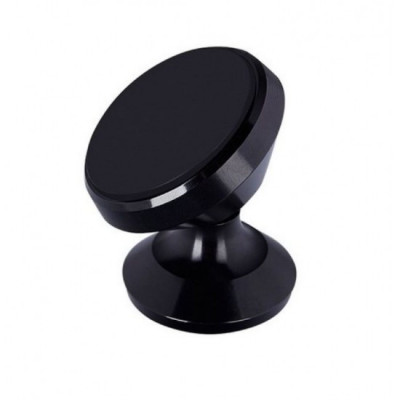 Suport auto Flippy magnetic rotire 360 grade V2 pentru telefon, Negru foto