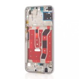 Mijloc Carcasa Huawei P40 Lite, Argintiu (Silver), Originala, de schimb