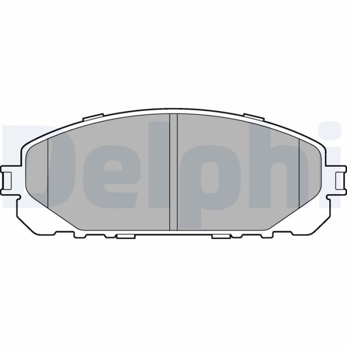 DELPHI LP3271 set placute frana,frana disc