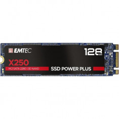 SSD X250, 128GB, SATA M2 2280, R/W speed 520MBs/500MBs