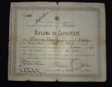 Diplomă de capacitate (Ministerul de Interne) - Școala de notari din Făgăraș, 1930