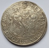 Thaler, 1594, Electoratul de Saxonia (Christian II, John George și August).