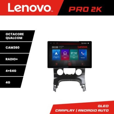 Navigatie Peugeot 3008 K-323 Lenovo PRO 4+64 13 inch 2K android 4G DSP gps internet 8Core CarStore Technology foto