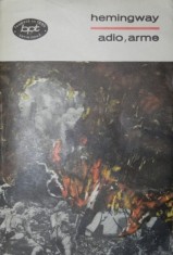 ADIO , ARME de ERNEST HEMINGWAY 1969 foto