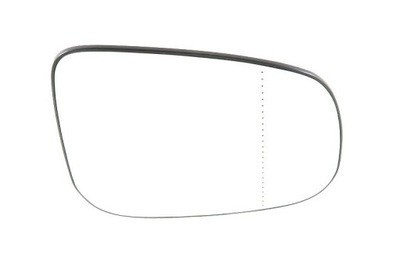 Geam oglinda Volvo S80 (As) 04.2006-2011, Volvo V70 (BW) 03.2007-2011, Volvo S60, 2004-2010; Partea Dreapta Convex Cu Incalzire foto
