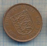 AX 457 MONEDA - JERSEY - TWO NEW PENCE -ANUL 1975 -STAREA CARE SE VEDE, Europa