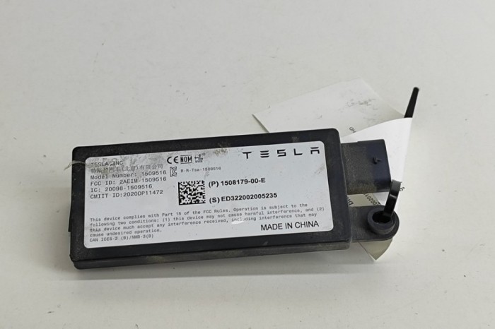Modul de control Bluetooth TESLA MODEL Y 2022 OEM: 1508179-00-E 23786511