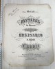 LOT PARTITURI VECHI 1892 + UNELE SCRISE OLOGRAF CU TUS