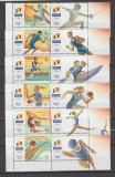 ROMANIA 2024 PARIS 2024 Serie 6 timbre cu viniete LP.2477 MNH, Nestampilat