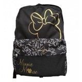 Ghiozdan St. Majewski Minnie Mouse Youth, 1 compartiment, 1 buzunar, negru, BP-33