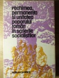 VECHIMEA, PERMANENTA SI UNITATEA POPORULUI ROMAN IN SCRIERILE SOCIALISTILOR-TEXTE ALE SOCIALISTILOR ROMANI -235035