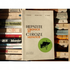 Hepatite cronice si Ciroze hepatice , V. runcan , 1978 foto