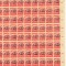 1919 - Ocup. romaneasca in Debretin, Mi67 coala 100 marci neuzat