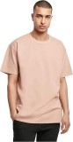 Tricou cu maneca scurta pentru barbati Build Your Brand BY102, oversize, roz, XXL - OUTLET