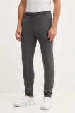 Puma pantaloni de trening culoarea gri, cu imprimeu, 684601