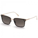 Cumpara ieftin Tom Ford FT0831-F Hayden - 01K Shiny Black - Roviex