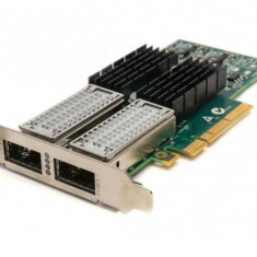 Placa de retea Dual Port server Sun Mellanox MCX354A-QCBT 40GbE/10GbE QSFP LP PCIe-x8 HCA 7046442 Low Profile