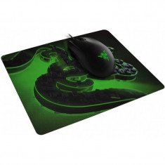 Mouse gaming si gamepad Razer Bundle Abysus Lite cu Goliathus Mobile Construct Edition foto