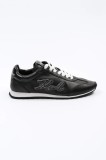 Karl Lagerfeld sneakers din piele VENUS culoarea negru, KL65911A