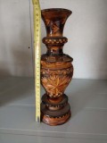 VAZA DIN LEMN SCULPTATA (1). PRODUS DE COLECTIE, DECOR-237939
