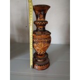 VAZA DIN LEMN SCULPTATA (1). PRODUS DE COLECTIE, DECOR-237939