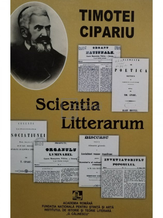 Timotei Cipariu - Scientia Litterarum (editia 2004)