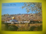 HOPCT 6179 ORASUL VECHI - IERUSALIM . -ISRAEL-ASIA -NECIRCULATA