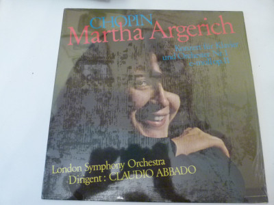Chopin -co.pt. pian nr. 1- Martha Argerich foto
