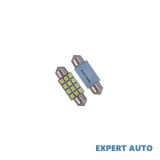 Bec auto led sofit 11x39 1210 cu 12 smd alb 24 v jsun49 ( pret pe set ) Alta marca Alt model #7, Array