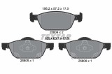 TEXTAR 2580401 Q+ set placute frana,frana disc