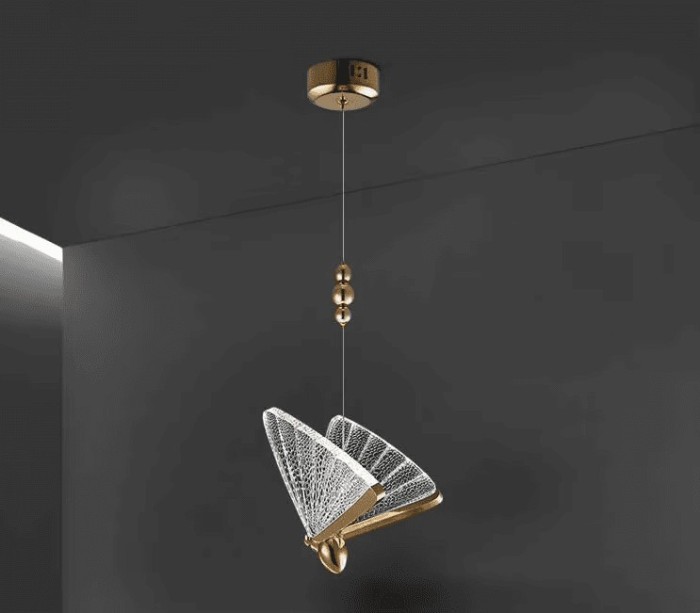 Lustra Pe Cablu cu LED Fluture 6W 3000K/4000K/6500K