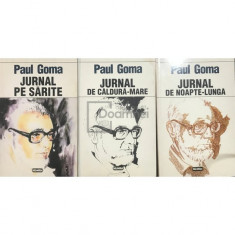 Paul Goma - Jurnal, 3 vol. (editia 1997)