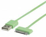 Cablu de alimentare si transfer date pentru iPod iPhone iPad 1m verde VALUELINE