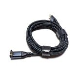 Cablu USB Type C 2.0 la USB Type C 480Mbs 240W 2m Middle Bend, Generic