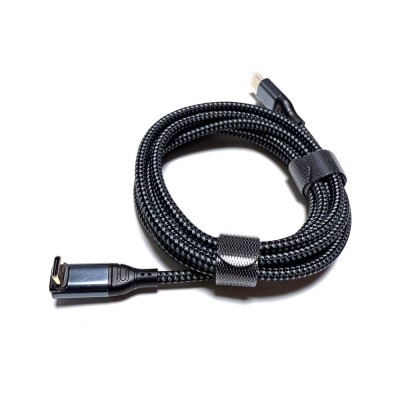 Cablu USB Type C 2.0 la USB Type C 480Mbs 240W 2m Middle Bend foto