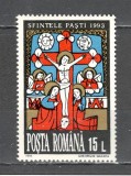 Romania.1993 Sf.Pasti ZR.892, Nestampilat