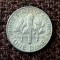 One dime 1964, SUA, fara litera, argint