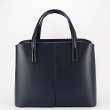 Geanta mare bleumarin din piele naturala 8922 130