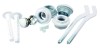 Set Accesorii Radiator Everpower EVP-RC11/12FDS, 11 piese, Aluminiu, Alb, Kit Montare: Reductii, Aerisitor, Diblu, Cheie, Console