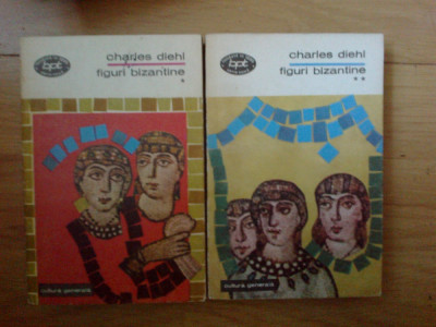 d2 Figuri Bizantine - CHARLES DIEHL , 2 volume foto