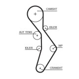 Curea distributie Audi; Seat; Skoda; Vw, 2.0 TFSI quattro, 2.0 FSi, 2.0 TFSI, S3 QUATTRO, 2.0 TFSI 16V, 2.0 TTS quattro, 2.0 TFSI 4x4, 2.0 Cupra R, 2