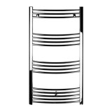 Radiator Baie Portprosop Curbat 400X1400Mm Cromat, Talia 19 Tevi
