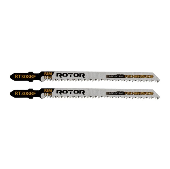 Panza fierastrau pendular pentru lemn dur, 116x90 mm Set 2 buc ROTOR RT308BF Innovative ReliableTools