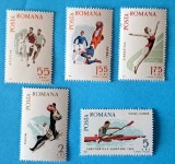 TIMBRE ROMANIA LP 616/1965 -SPARTACHIADA- Serie simpla -MNH