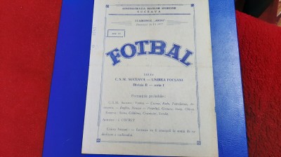 program CSM Suceava - Unirea Focsani foto