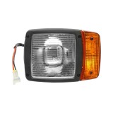 Lampa fata cu semnalizare pentru JCB cod OEM 700/50055, 700/50056, 700/50119, 700/38400, 700/50121