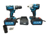 Cumpara ieftin Set Bormasina gaurit si insurubat + Pistol cu impact 350nm, 48V, , cu 2 acumulatori si valiza transport CAMPION PROFESSIONAL CMP1686